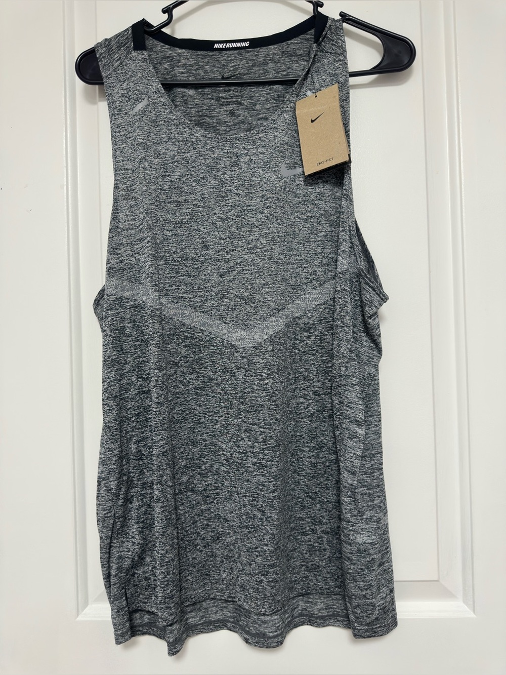 Nike Heather Grey Sleeveless Running Tank